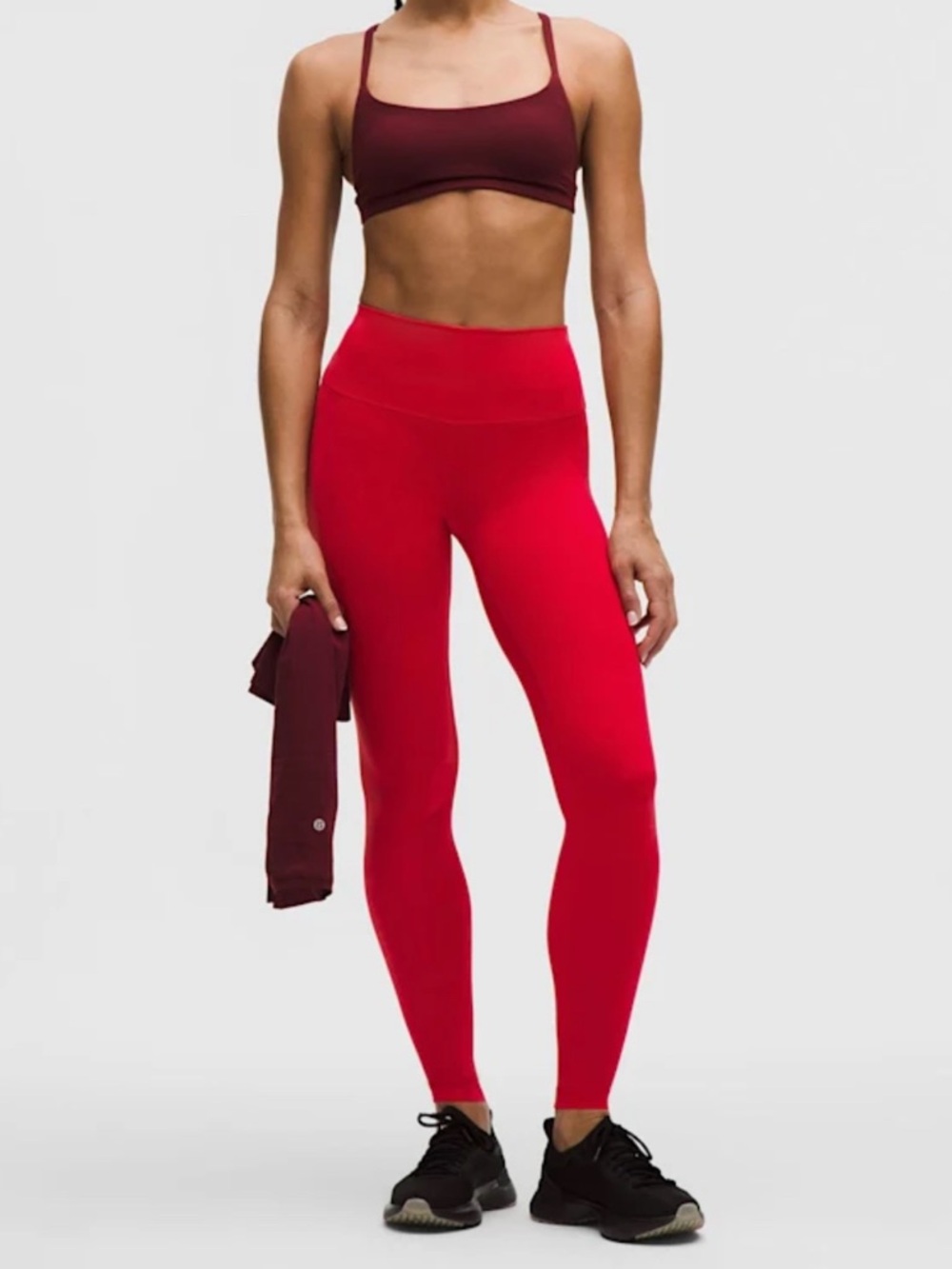 lululemon athletica High-Rise Bright Red Leggings